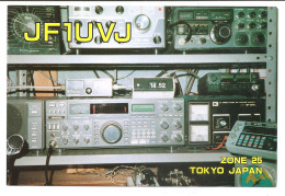 QSL  - JAPON - Radioamateur Club Station , équipement Radioamateur - Amateurfunk