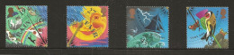 Great Britain 2001The Weather. Mi  1924-1927 MNH(**) - Unused Stamps
