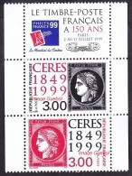 France N° 3212 A ** Anniversaire Du Premier Timbre Français, Cérès Noir Et Rouge - Unused Stamps