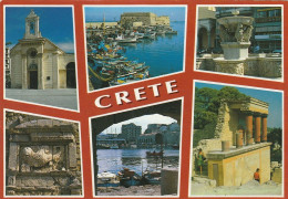 AD50 Creta Crete - Panorama Vedute Multipla / Viaggiata 1991 - Grecia