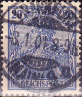 1900 - ALEMANIA - IMPERIO - GERMANIA REICHPOST - YVERT 55 - Gebruikt