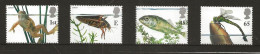 Great Britain  2001   Habitat Water; Europa: Life-Giver Water.  Mi 1942-1945 MNH(**) - Unused Stamps