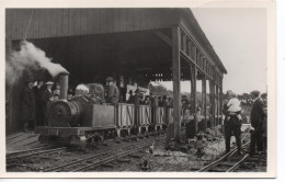 REAL PHOTOGRAPHIC POSTCARD HISTORICAL SERIES NO. 2 - OLD RAVENGLASS STATION 1923 - "ELLA" - Otros & Sin Clasificación