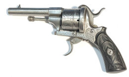 Revolver A Broche Type Lefaucheux - Decotatieve Wapens