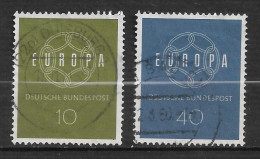 ALLEMAGNE FÉDÉRALE " N°  193/94  " EUROPA " - Used Stamps