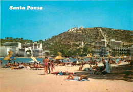 Espagne - Espana - Islas Baleares - Mallorca - Santa Ponsa - Playa - Plage - Femme En Maillot De Bain - Immeubles - Arch - Mallorca