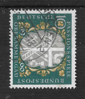 ALLEMAGNE FÉDÉRALE " N°  202 "FÊTE DE LA PASSION " - Used Stamps