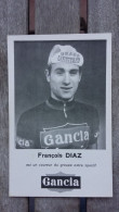 Cyclisme - François Diaz Urago Gancia 1963 - Ciclismo