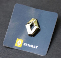 Pin's Officiel Logo "Renault" Dans Son Encart Et Emballage D'origine - Automobile - Epinglette - Renault