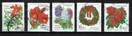 Sweden 1998 - Yv 2066/70 - Christmas Stamps, Fowers, Fleur, Fleurs, Weihnachtsblumen - Complete - Used - Used Stamps