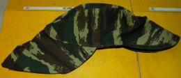 ARMEE AMERICAINE U.S : CASQUETTE AVEC NUQUIERE CAMOUFLEE , TAILLE 7 1/4 SOIT TAILLE FRANCAISE 58  , BON ETAT VOIR PHOTO - Uitrusting