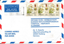 Malaysia Negeri Sembilan Air Mail Cover Sent To Germany 1998 - Malasia (1964-...)