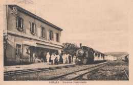 CO776 - ERITREA - Cartolina Fotografica Del 1926 Da Asmara A Roma Con Cent. 20 Su 15 - Soggetti Africano - - Erythrée