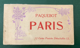 001262/ Paris Paquebot 12 Cartes - Lotti, Serie, Collezioni