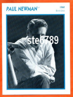 PAUL NEWMAN 1960 Etats Unis Filmographie Biographie Fiche Acteur Actrice Cinéma - Andere & Zonder Classificatie