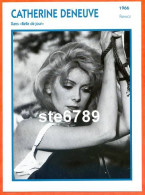 CATHERINE DENEUVE 1966 France  Dans Belle De Jour  Filmographie Biographie Fiche Acteur Actrice Cinéma - Otros & Sin Clasificación