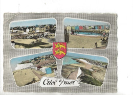 Criel-sur-Mer (76) : 4 Vues Avec Blason En 1963 (animé) GF. - Criel Sur Mer