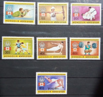 Mongolia 1976, Summer Olympic Games In Montreal, MNH Stamps Set - Mongolia