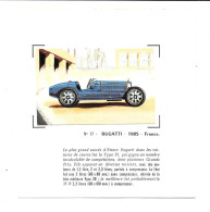 DX57 - IMAGE CHADENAC - BUGATTI 1925 - SUR CARTON - Voitures