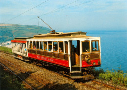 AK Straßenbahn Isle Of Man Milnes Manx Electric Railway Tramcar 22 Ellan Vannin Mannin Interurban Tramway Bahnladen Zug - Tramways