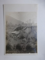 Carte Photo, Destruction Du Gazometre Sainte Marie Aux Mines, 1914-1918 - Sainte-Marie-aux-Mines