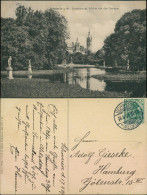 Ansichtskarte Schwerin Schloß Von Den Cascaden 1909  - Schwerin