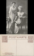  Adel & Monarchie, Frauen-Paar, Wohlfahrts-Verein Berlin Steglitz 1912  - Royal Families