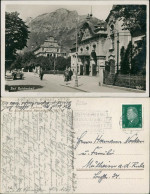 Ansichtskarte Bad Reichenhall Straßenpartie - Auto 1930 - Bad Reichenhall