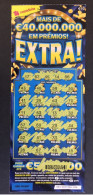 116 U, Lottery Ticket, Portugal, « Raspadinha », « Instant Lottery »,« EXTRA ! Mais De € 40.000.000 Em Prémios », Nº 553 - Billets De Loterie