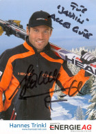 Autogramm AK Skifahrer Hannes Trinkl Windischgarsten St. Pankraz Hinterstoder Totes Gebirge Olympia ÖSV Österreich FIS - Autógrafos