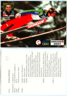 Autogramm AK Skispringer Andreas Swider Widhölzl 2000 ÖSV St. Johann In Tirol Fieberbrunn Österreich Olympiasieger FIS - Autografi