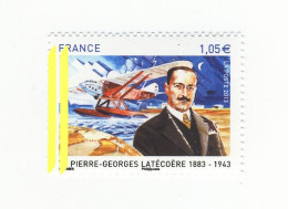 Latécoère YT 4794a Avec Deux Bandes Phosphorescentes à Gauch. Rare , Voir Le Scan. Cote YT : 30 €. - Neufs