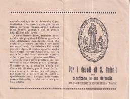 Sant'Antonio Di Padova - Supplica Anni '30i  -  Rif.S380 - Religión & Esoterismo