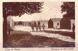 *CPA - 57 - BITCHE - Le Camp - Baraque En Tôle Ondulée - Bitche