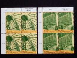 UNO WIEN MI-NR. 309-310 POSTFRISCH(MINT) 4er BLOCK 55 JAHRE VEREINTE NATIONEN 2001 - Nuovi