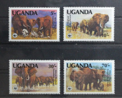 Uganda 361 A-364 A Postfrisch #TU468 - Sonstige & Ohne Zuordnung