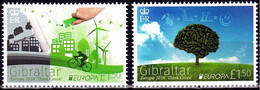 Europa Cept - 2016 - Gibraltar - (Think Green) ** MNH - 2016