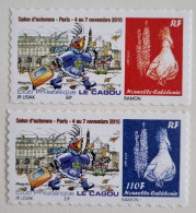 CAGOU PERSONNALISE LOGO CLUB PHILATELIQUE LE CAGOU AU SALON D'AUTOMNE 2010 - Unused Stamps