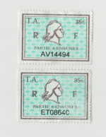 2 Timbres Fiscaux Série Timbre Amende 35€ Millésime 01 - 02 Yvert Tellier N° 34 - Other & Unclassified