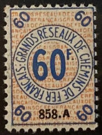 France Colis Postaux Grands Réseaux De Chemin De Fer YT N° 15 Neuf ** MNH. TB - Used