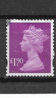 GB 2012 QE L L MACHIN DEFINITIVE £1.90 IRRIDESCENT SECURITY MAUVE - Série 'Machin'