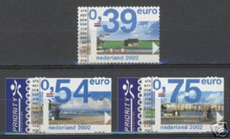 Nederland NVPH 2062-64 Europostzegels 2002 Gestanst MNH Postfris - Ongebruikt