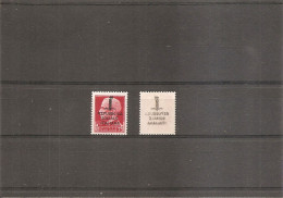 Italie - République Sociale ( 34 XXX -MNH - Curiosité : Surcharge Recto-verso à Voir) - Mint/hinged