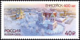 RUSSIA - 2019 -  STAMP MNH ** - 400th Anniversary Of The City Of Yeniseysk - Neufs