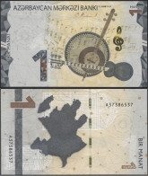 AZERBAIJAN 1 MANAT - 2020 (2021) - Paper Unc - P.NL Banknote - Azerbaigian