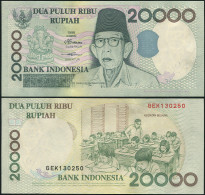 INDONESIA 20000 RUPIAH - 1998 / 1999 - Paper Unc - P.138b Banknote - Indonesia