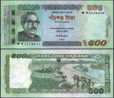 BANGLADESH 500 TAKA - 2011 - Paper Unc - P.58a Banknote - Bangladesch