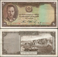 AFGHANISTAN 2 AFGANIS - ١٣١٨ (1939) - Paper AUnc   - P.21a Banknote - Afghanistán