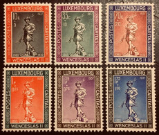 Luxemburgo 1937 Yt  294 A 299 ** Obras Sociales - Ungebraucht