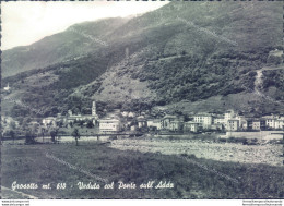 D234- Cartolina Provincia Di Sondrio -grosotto - Veduta Col Ponte Sull'adda - Sondrio